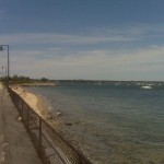 Running by the Beach