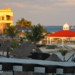 View from our balcony